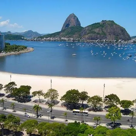 Flat Na Praia De Botafogo Río de Janeiro Exterior foto